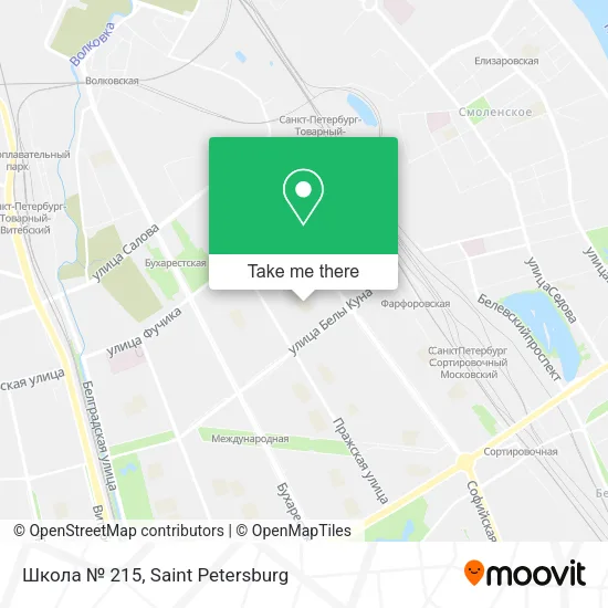 Школа № 215 map