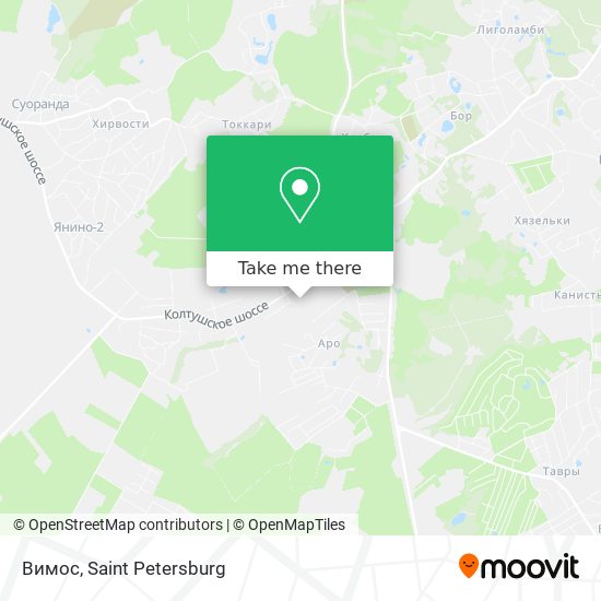 Вимос map