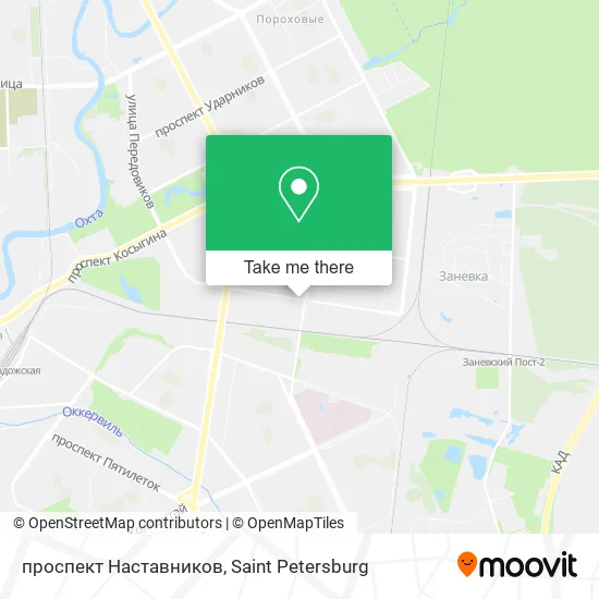 проспект Наставников map