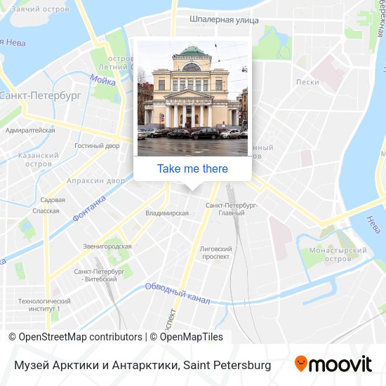 Музей Арктики и Антарктики map