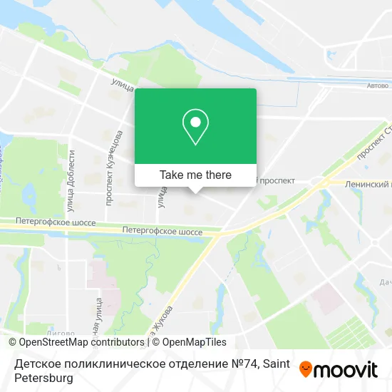 Детское поликлиническое отделение №74 map