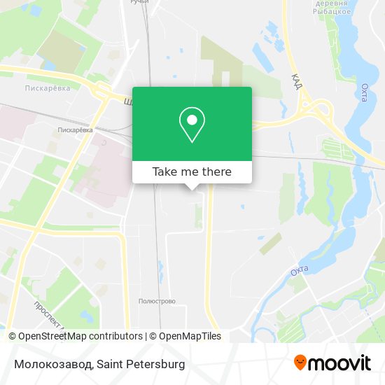 Молокозавод map