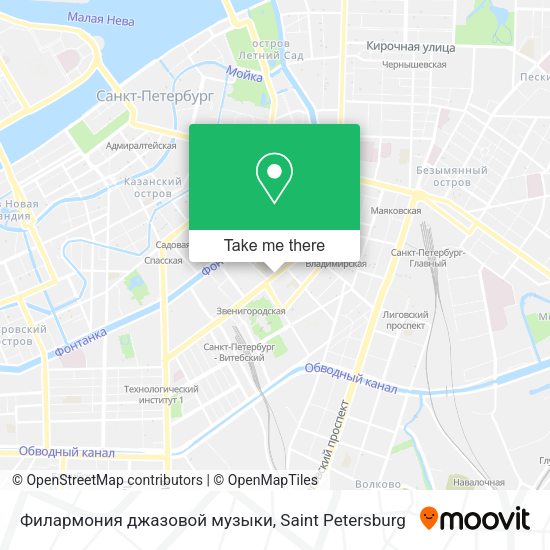 Филармония джазовой музыки map