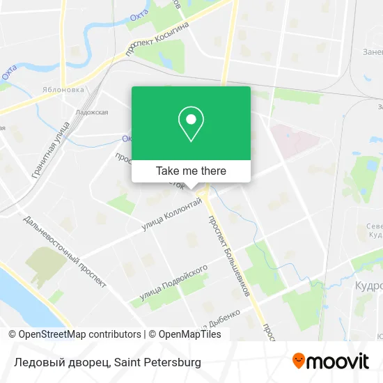 Ледовый дворец map