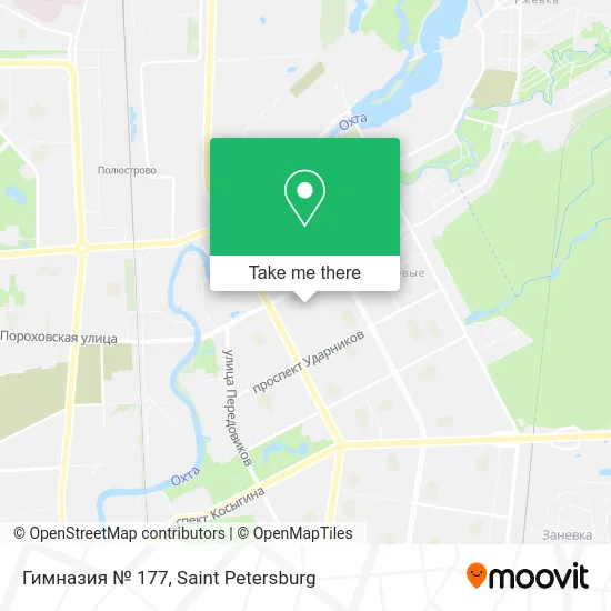 Гимназия № 177 map