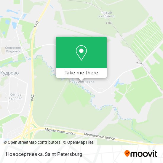 Новосергиевка map