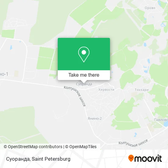 Суоранда map