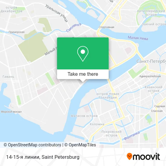 14-15-я линии map