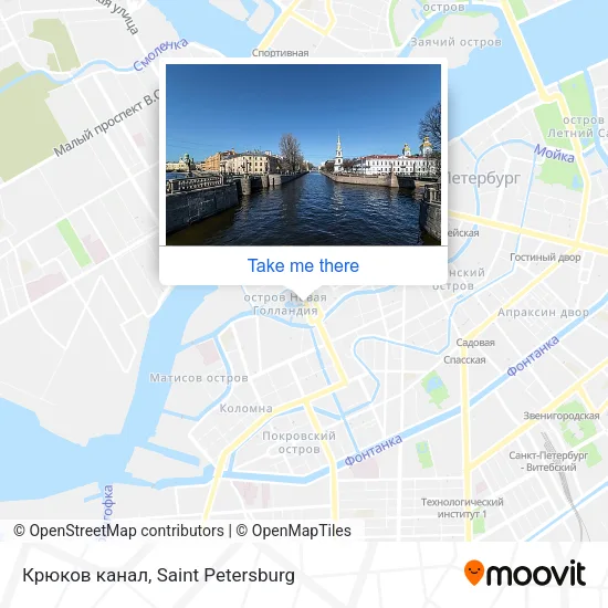 Крюков канал map