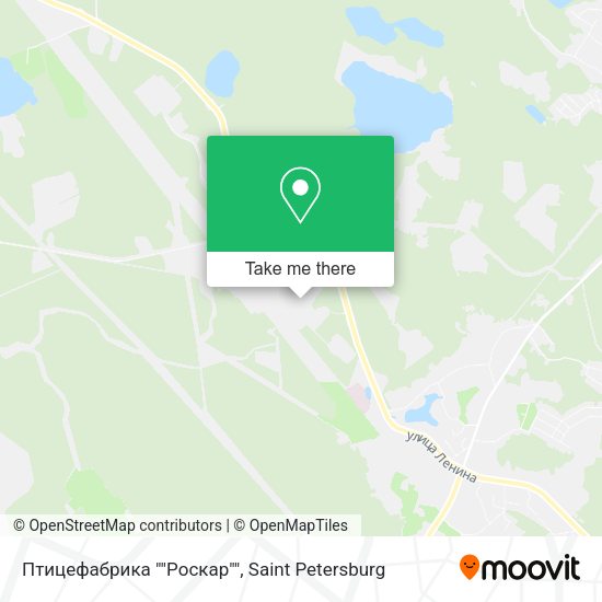 Птицефабрика ""Роскар"" map