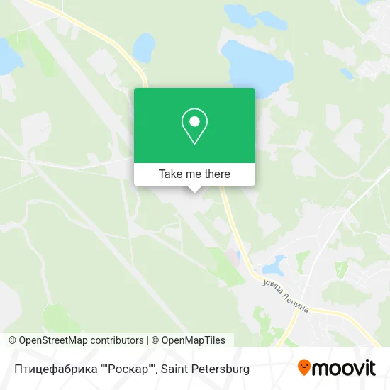 Птицефабрика ""Роскар"" map