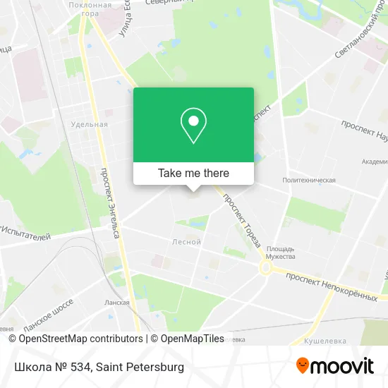 Школа № 534 map