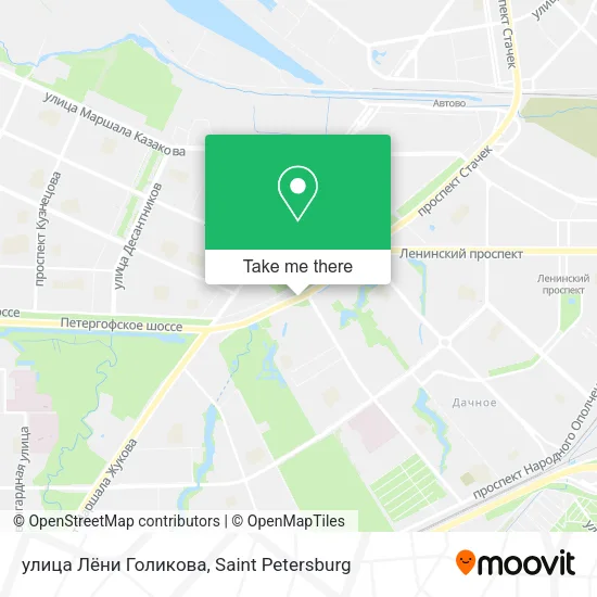 улица Лёни Голикова map