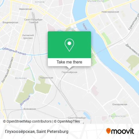 Глухоозёрская map