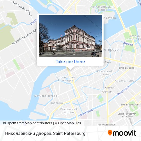 Николаевский дворец map