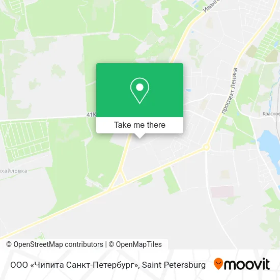 ООО «Чипита Санкт-Петербург» map