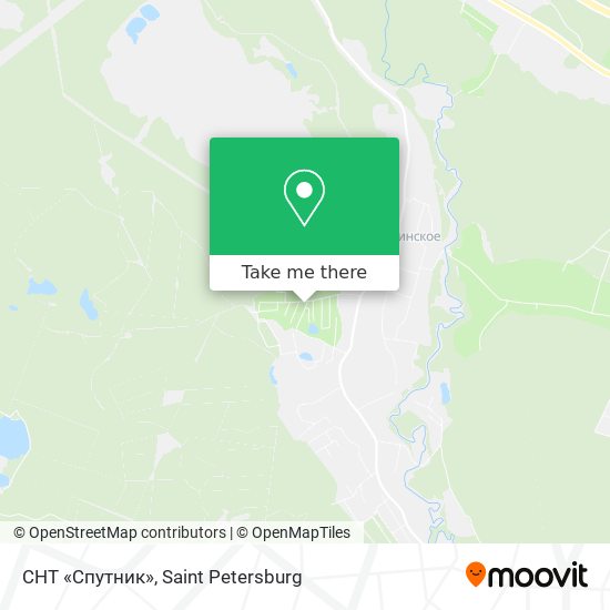 СНТ «Спутник» map