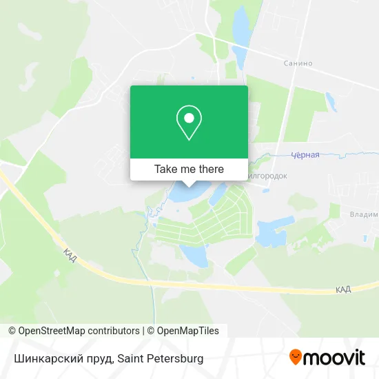 Шинкарский пруд map