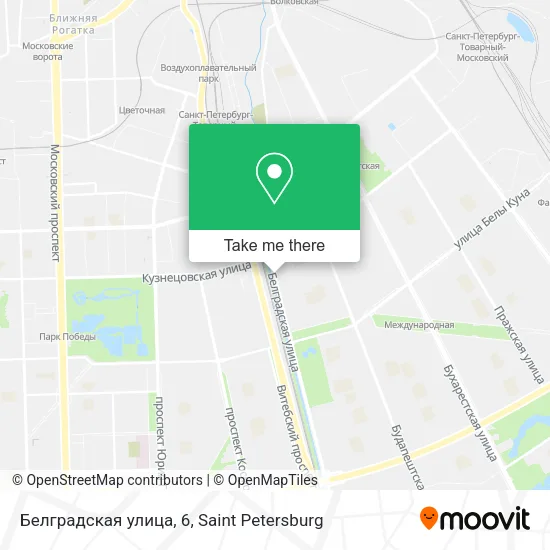Белградская улица, 6 map