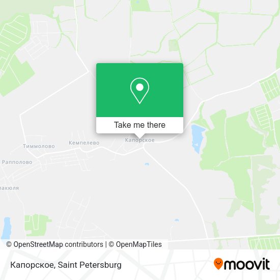 Капорское map