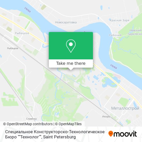 Специальное Конструкторско-Технологическое Бюро ""Технолог"" map