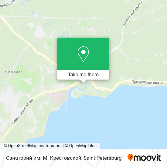 Санаторий им. М. Крестовской map
