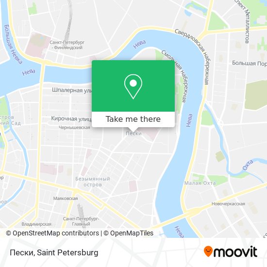 Пески map