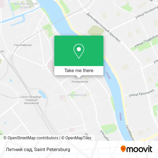 Летний сад map