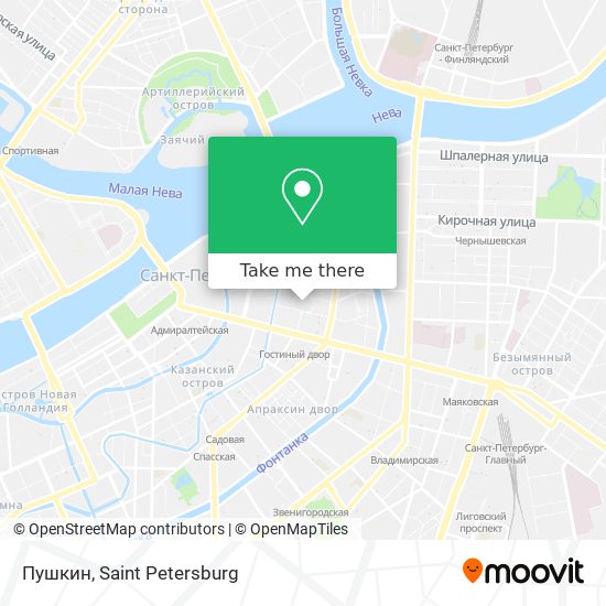Пушкин map