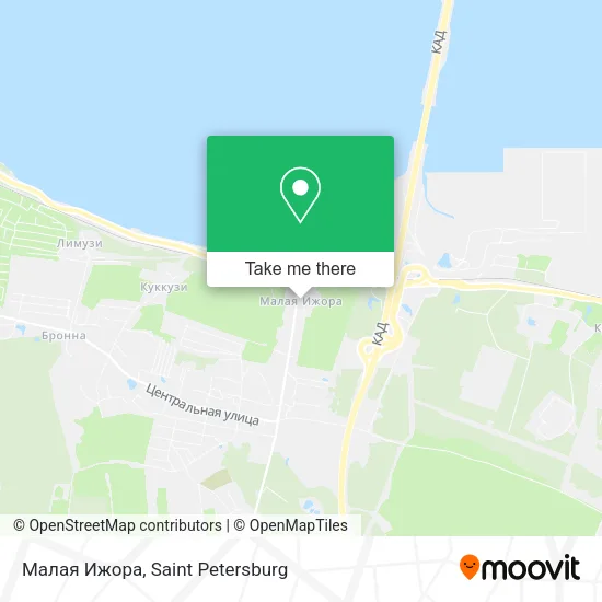 Малая Ижора map