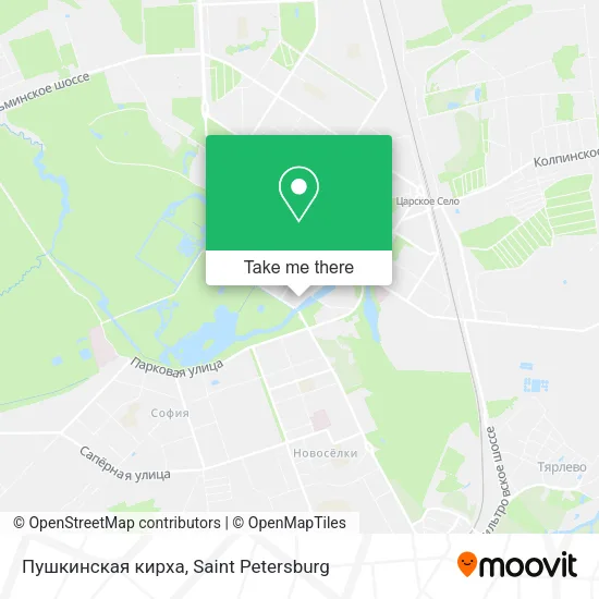 Пушкинская кирха map