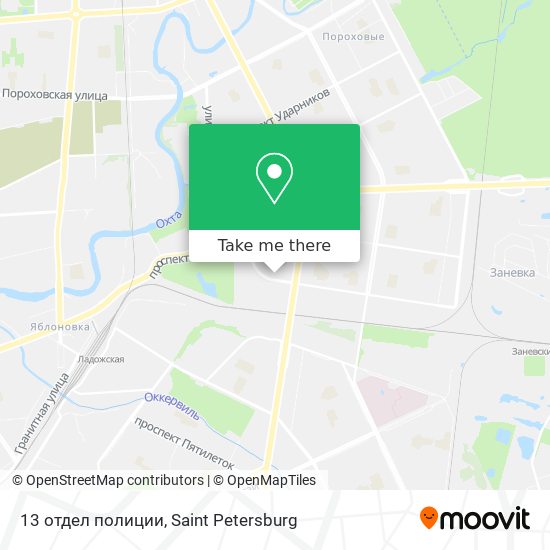 13 отдел полиции map