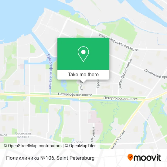 Поликлиника №106 map