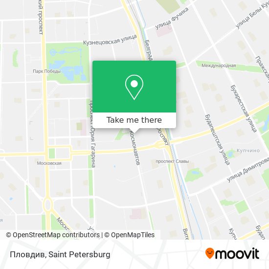 Пловдив map