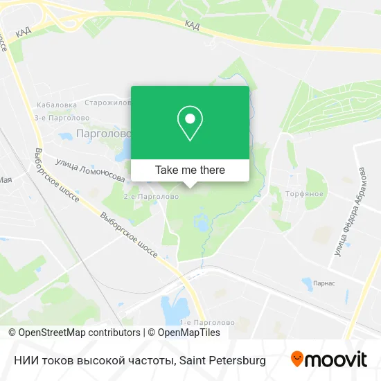 НИИ токов высокой частоты map