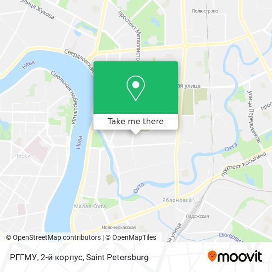 РГГМУ, 2-й корпус map