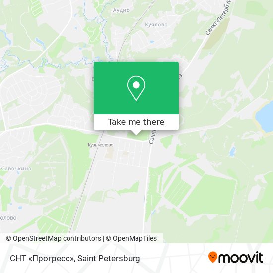 СНТ «Прогресс» map