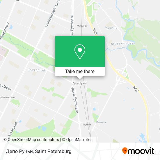 Депо Ручьи map