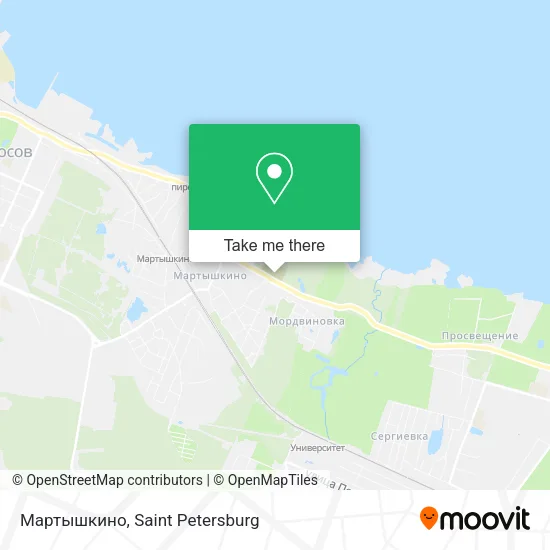 Мартышкино map