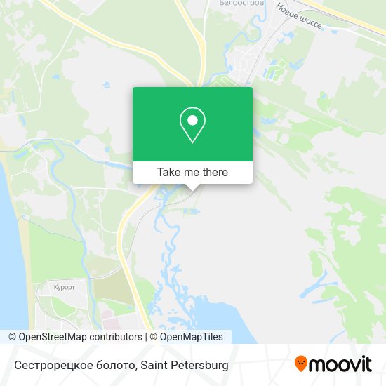 Сестрорецкое болото map