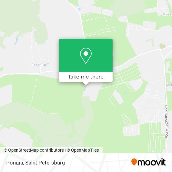 Ропша map