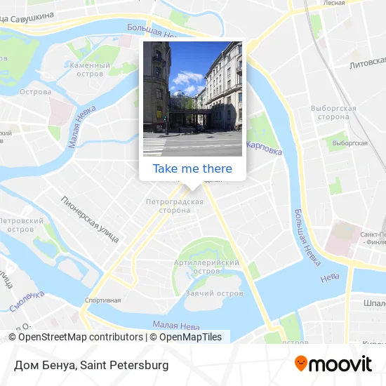 Дом Бенуа map