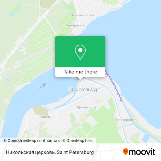 Никольская церковь map