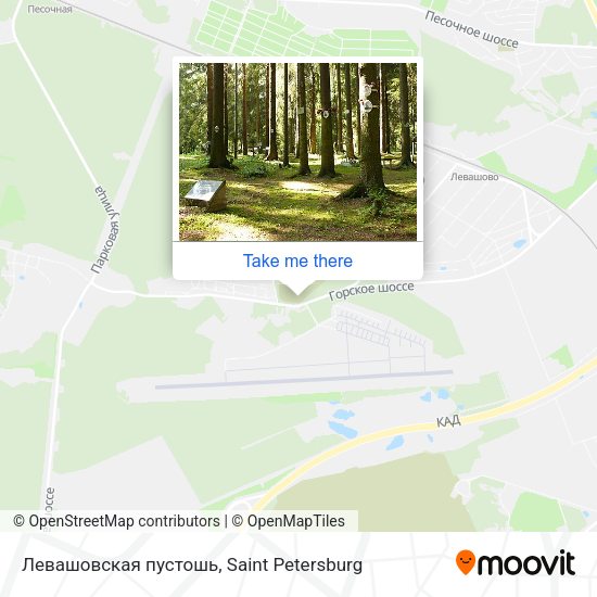 Левашовская пустошь map