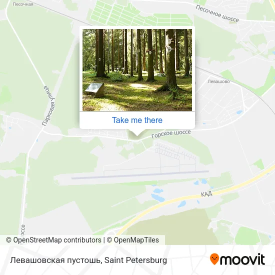 Левашовская пустошь map