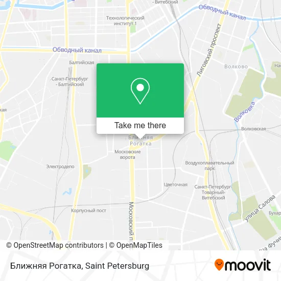 Ближняя Рогатка map