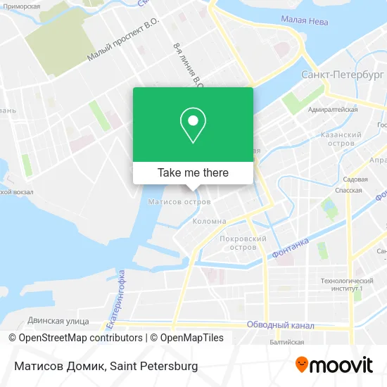 Матисов Домик map