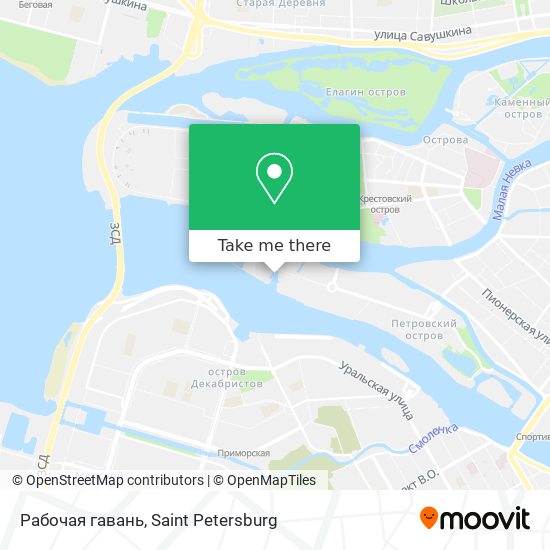 Рабочая гавань map