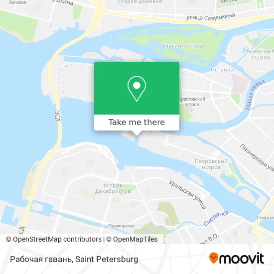 Рабочая гавань map