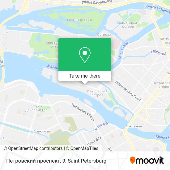 Петровский проспект, 9 map